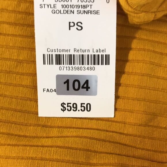 Style & Co Petite Ribbed Mock-Neck Dress women’s size PS - Picture 4 of 4